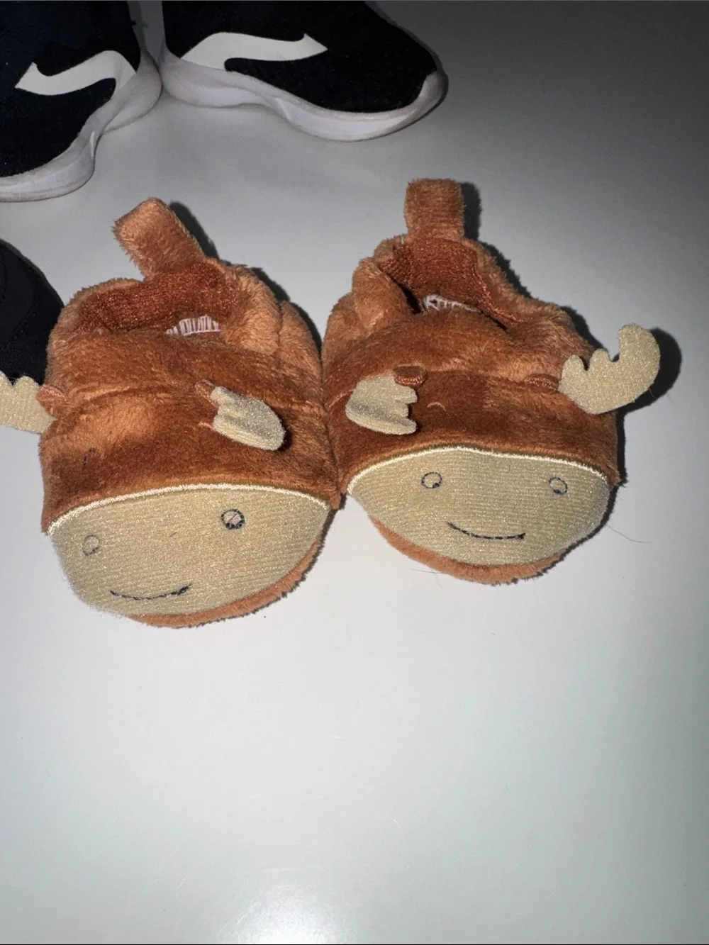Carters moose slippers